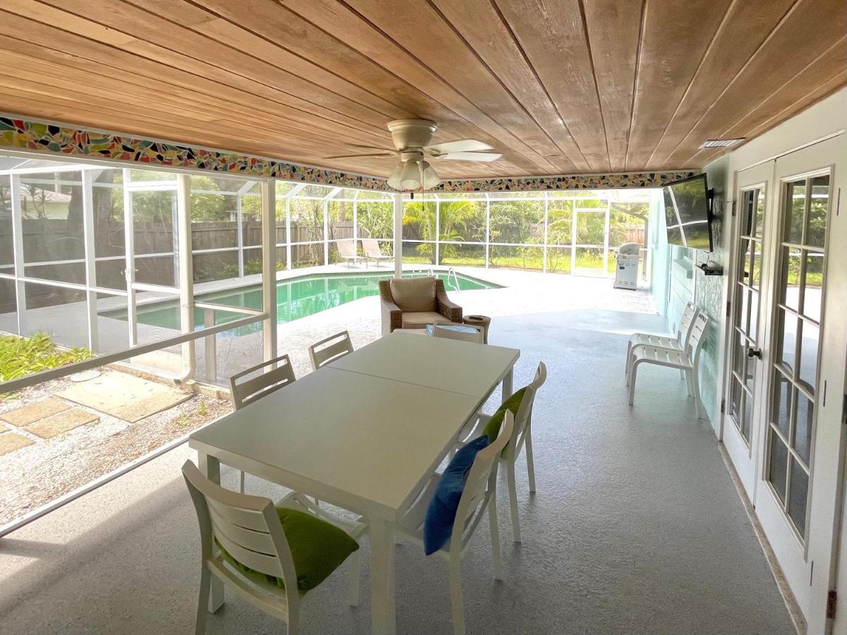 Clematis House Near Arlington Park With Heated Pool Villa Sarasota Exteriör bild